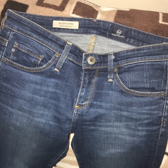 AG Adriano Goldschmied the Stevie ankle slim straight ankle size 25R π - Picture 3 of 7